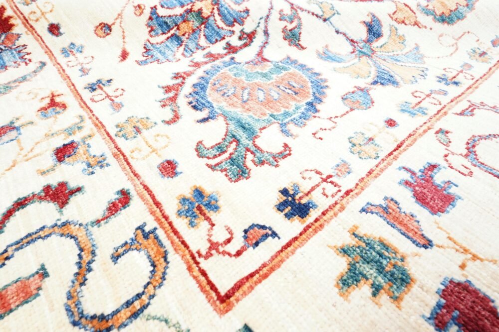 Floral Afghan Rug