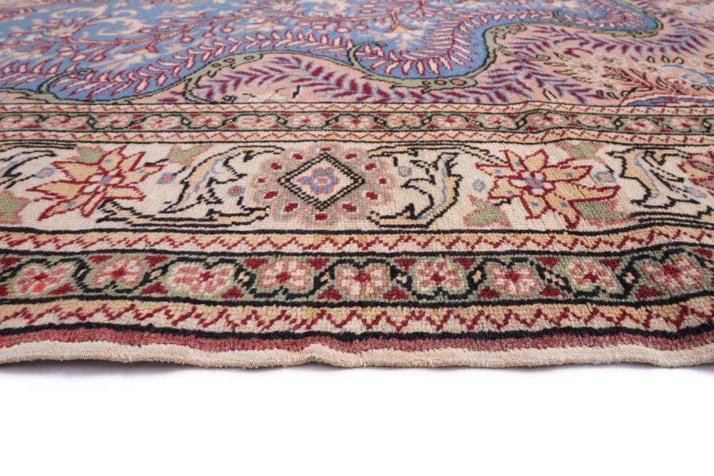 decorative rug on hard flooring