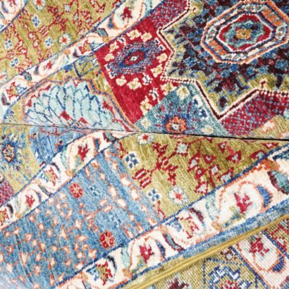 Geometric Afghan Wool Rug