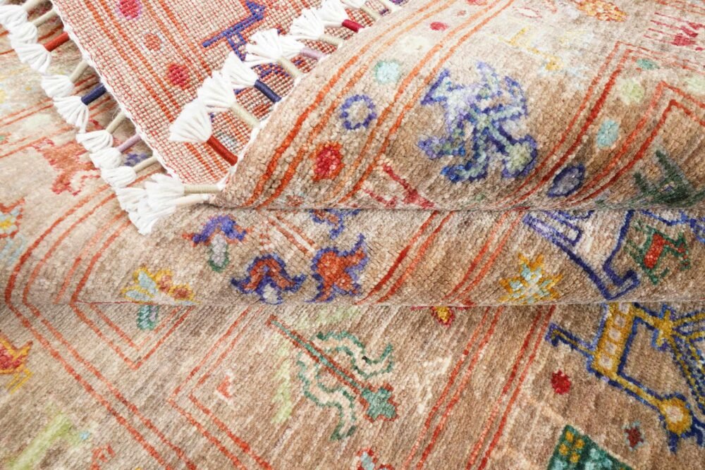 Afghan Animal Print Rug